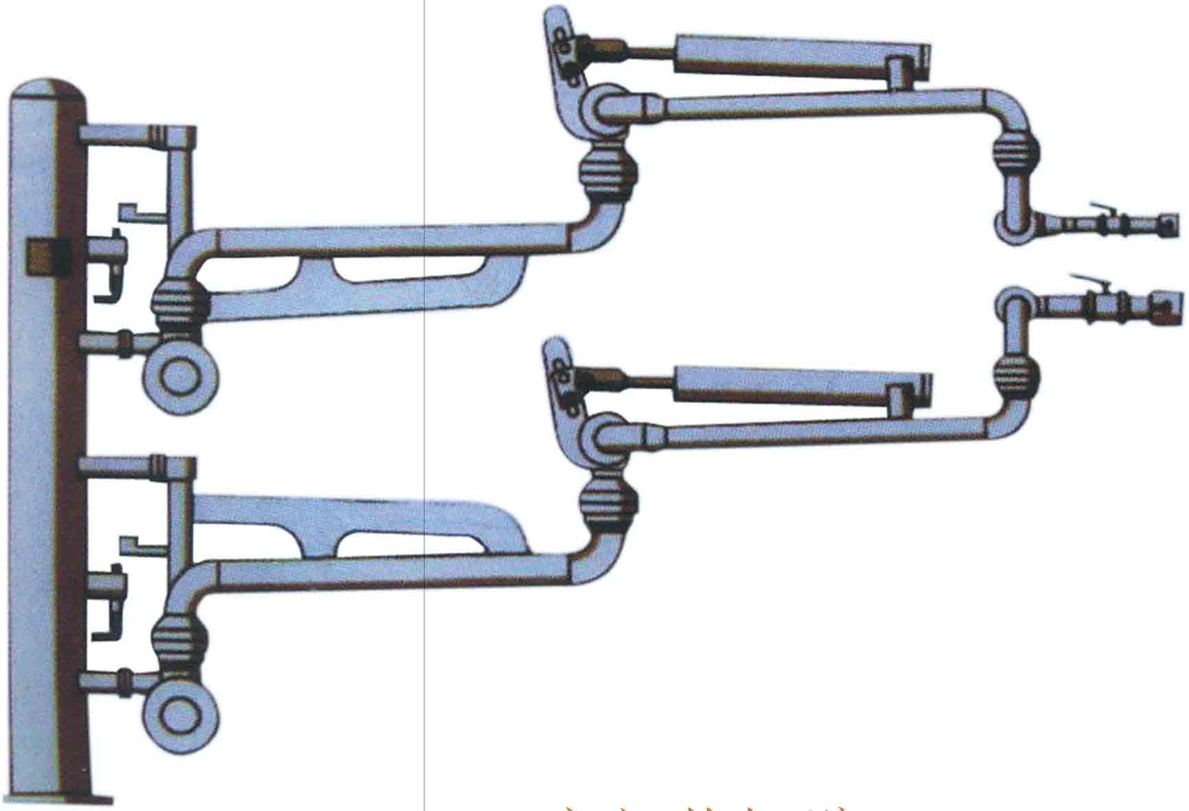 江西省上饒市定制采購(gòu)的一批液氨裝卸鶴管已通過(guò)物流發(fā)往使用現(xiàn)場(chǎng)(1)